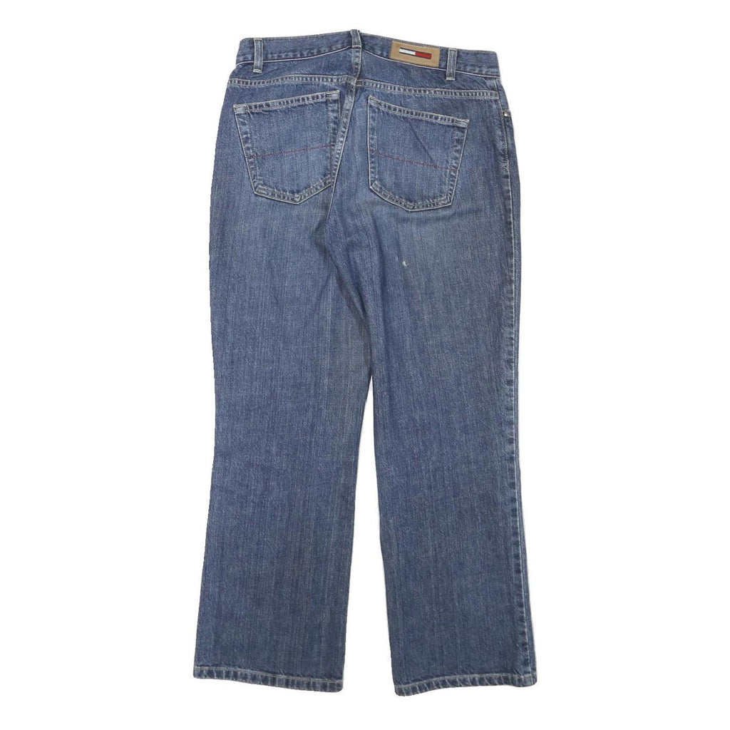 TOMMY HILFIGER Womens Jeans Blue Regular Straight Denim Medium W31 L28 Classic