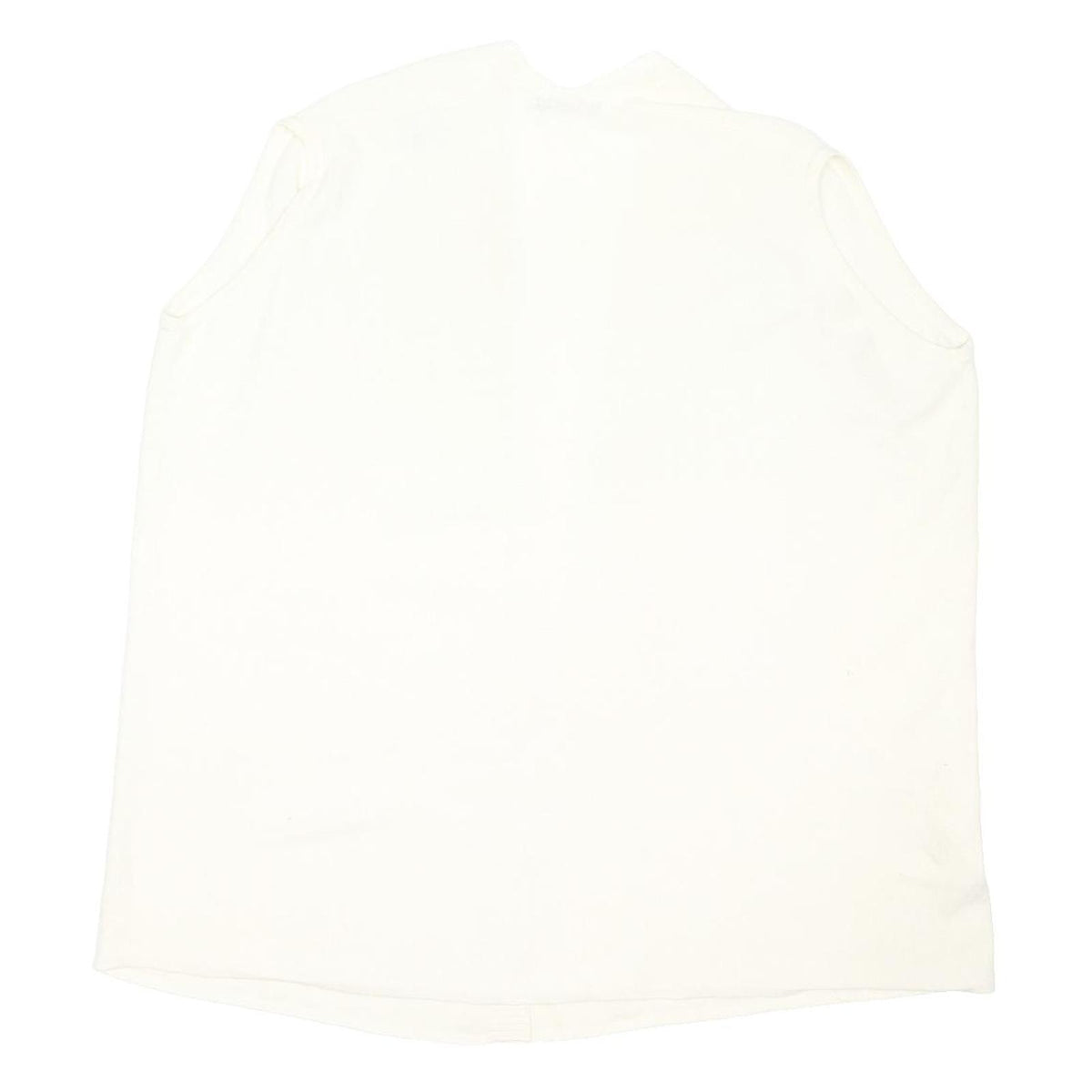 REISS Womens White Plain Wool Jumper V Neck Regular M Soft Comfortable Stylish