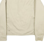 BIG MAC Mens Beige Workwear Jacket L Polyester Blend Zip Plain Durable