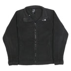 THE NORTH FACE Womens Black Zip Jacket L Polyester Plain Lightweight Outdoor