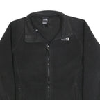 THE NORTH FACE Womens Black Zip Jacket L Polyester Plain Lightweight Outdoor