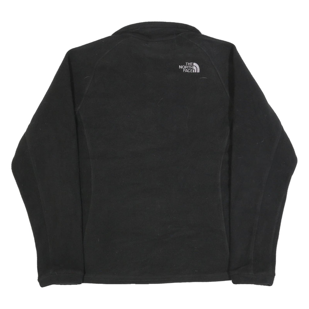 THE NORTH FACE Womens Black Zip Jacket L Polyester Plain Lightweight Outdoor
