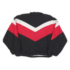 GURU GEAR Mens Black & Red Nylon Zip Jacket 2XL Casual Outerwear Sportswear