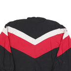 GURU GEAR Mens Black & Red Nylon Zip Jacket 2XL Casual Outerwear Sportswear