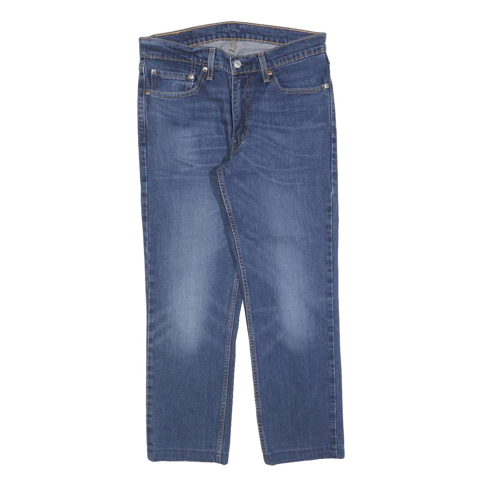 LEVI'S 511 SLIM Mens Jeans Blue Slim Skinny Denim Medium W31 L26 Zip Closure