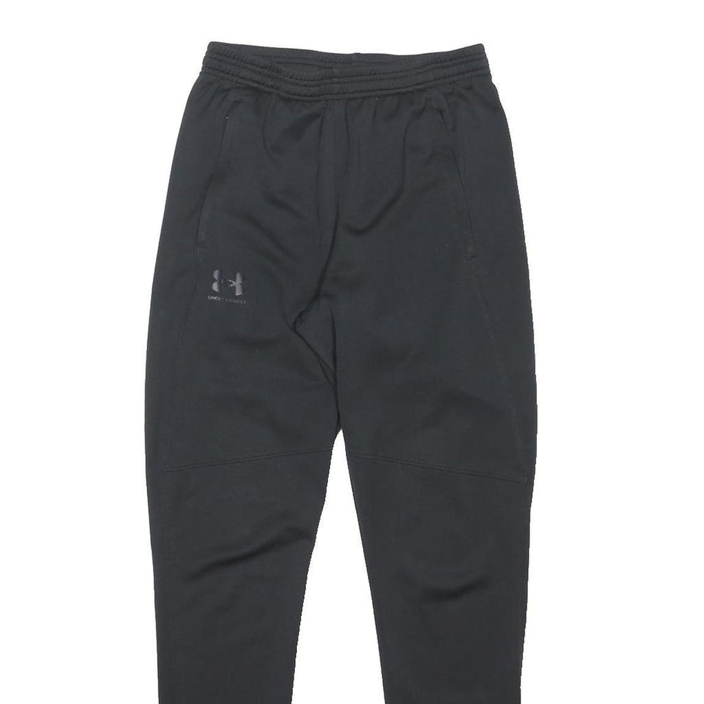 UNDER ARMOUR Mens Joggers Black Slim Tapered M W26 L30 Sports Casual