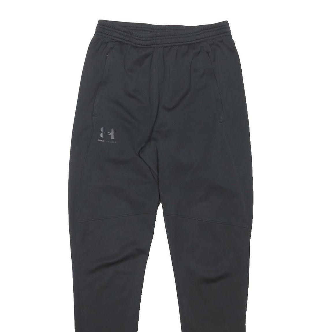 UNDER ARMOUR Mens Joggers Black Slim Tapered M W26 L30 Sports Casual