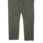 LEVI'S 501CT Womens Jeans Green Regular Straight Denim W31 L27 Button Closure