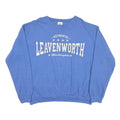 DIMCO Mens Blue Authentic Leavenworth Washington Crew Neck XL Cotton Blend