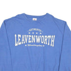 DIMCO Mens Blue Authentic Leavenworth Washington Crew Neck XL Cotton Blend