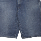DICKIES Mens Denim Blue Casual Loose XL W40 Cotton Blend Workwear Shorts