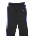 ADIDAS Womens Joggers Black & Blue S W26 L28 Slim Tapered Sportswear