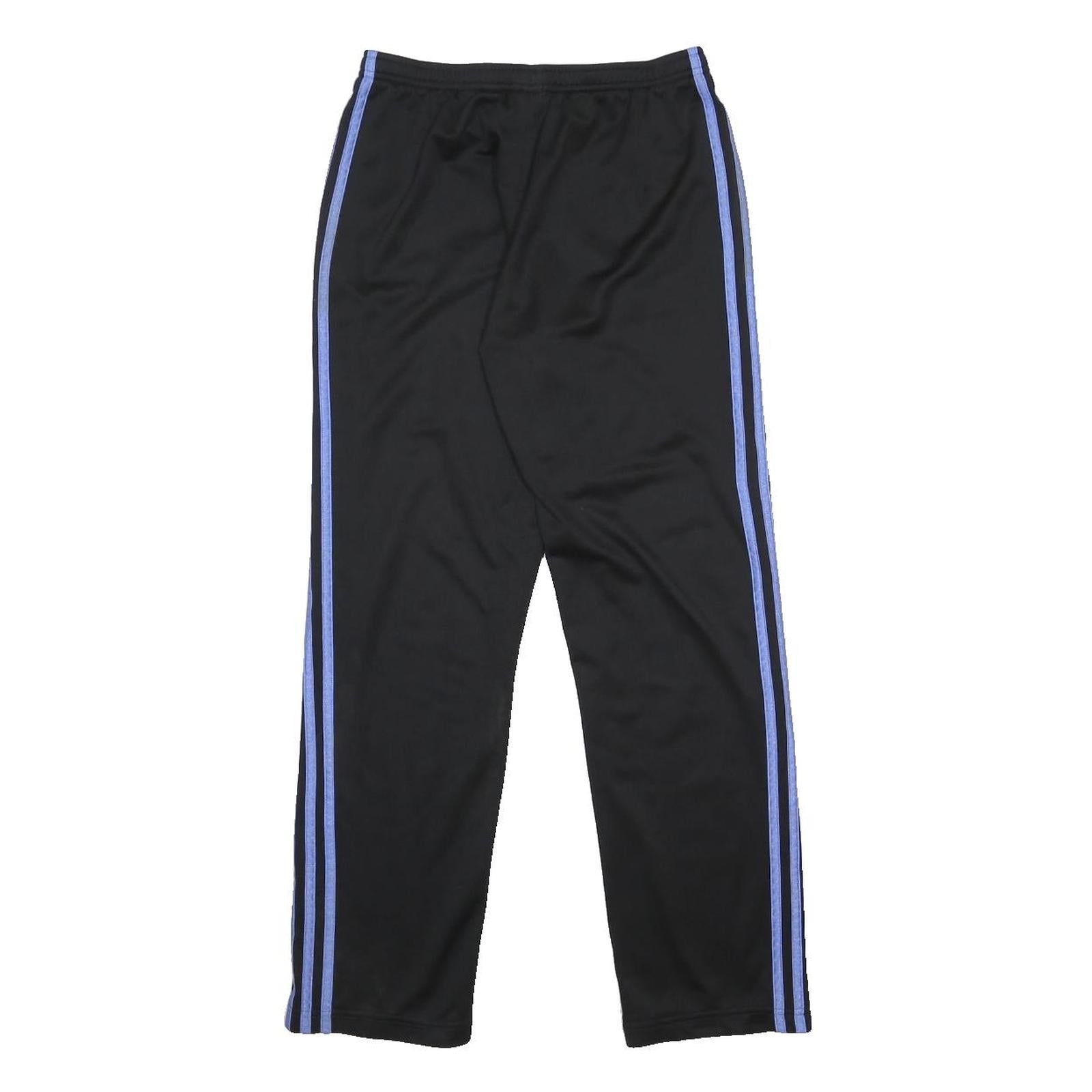 ADIDAS Womens Joggers Black & Blue S W26 L28 Slim Tapered Sportswear