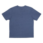 CARHARTT Mens Blue Henley T-Shirt L Short Sleeve Round Neck Pocket Cotton Blend