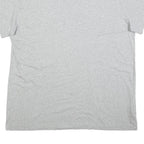 NIKE Mens Grey T-Shirt XL Short Sleeve Crew Neck Cotton Classic Logo Print