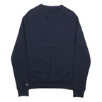 CHAMPION Mens Blue Crew Neck S Cotton Blend Casual Sweatshirt