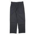 DICKIES Mens Cotton Blend Black Regular Straight Trousers W34 L32 Workwear