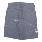 DICKIES Womens Shorts Grey Casual Cotton Blend M W28 Workwear Comfortable