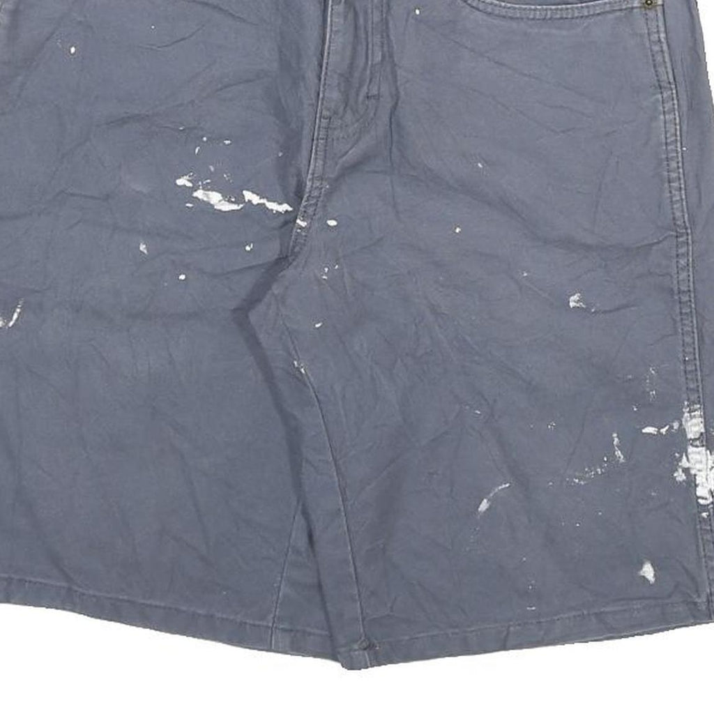 DICKIES Womens Shorts Grey Casual Cotton Blend M W28 Workwear Comfortable