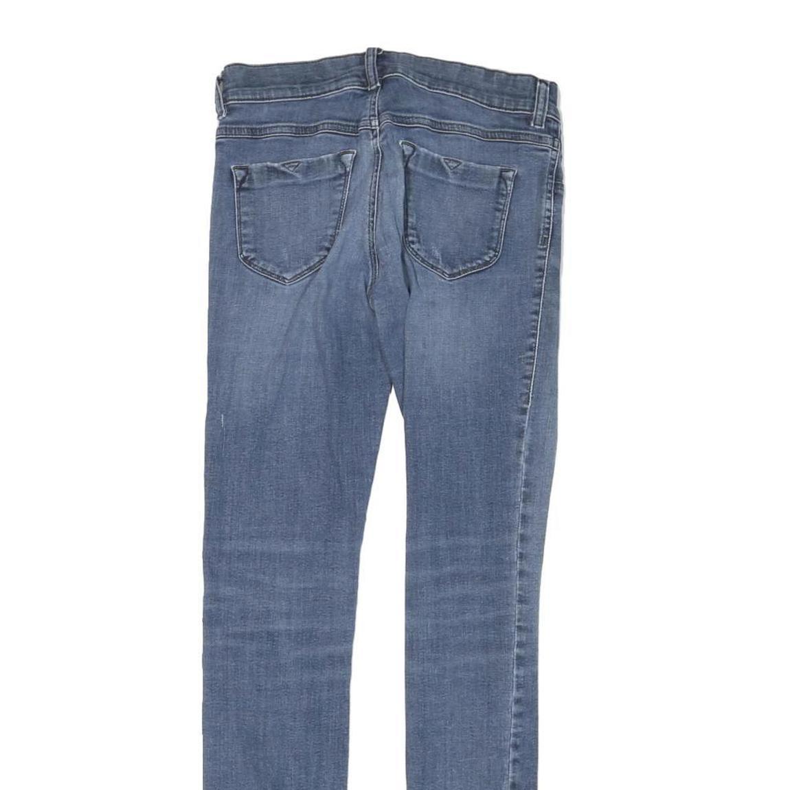 DIESEL Womens Jeans Blue Slim Skinny Denim Light W26 L28 Stylish Casual Wear