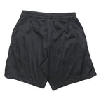 REEBOK Mens Shorts Black Sports Casual L W32 Elastic Waist Lightweight