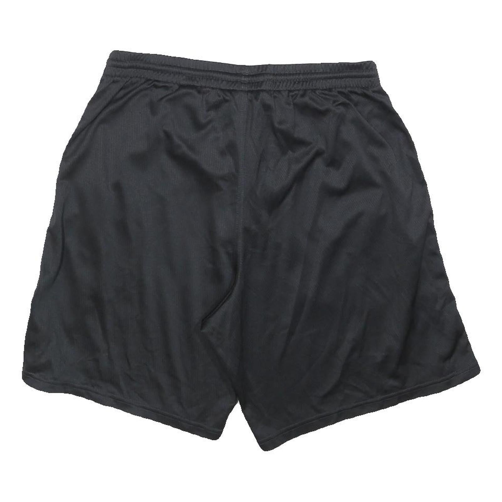 REEBOK Mens Shorts Black Sports Casual L W32 Elastic Waist Lightweight