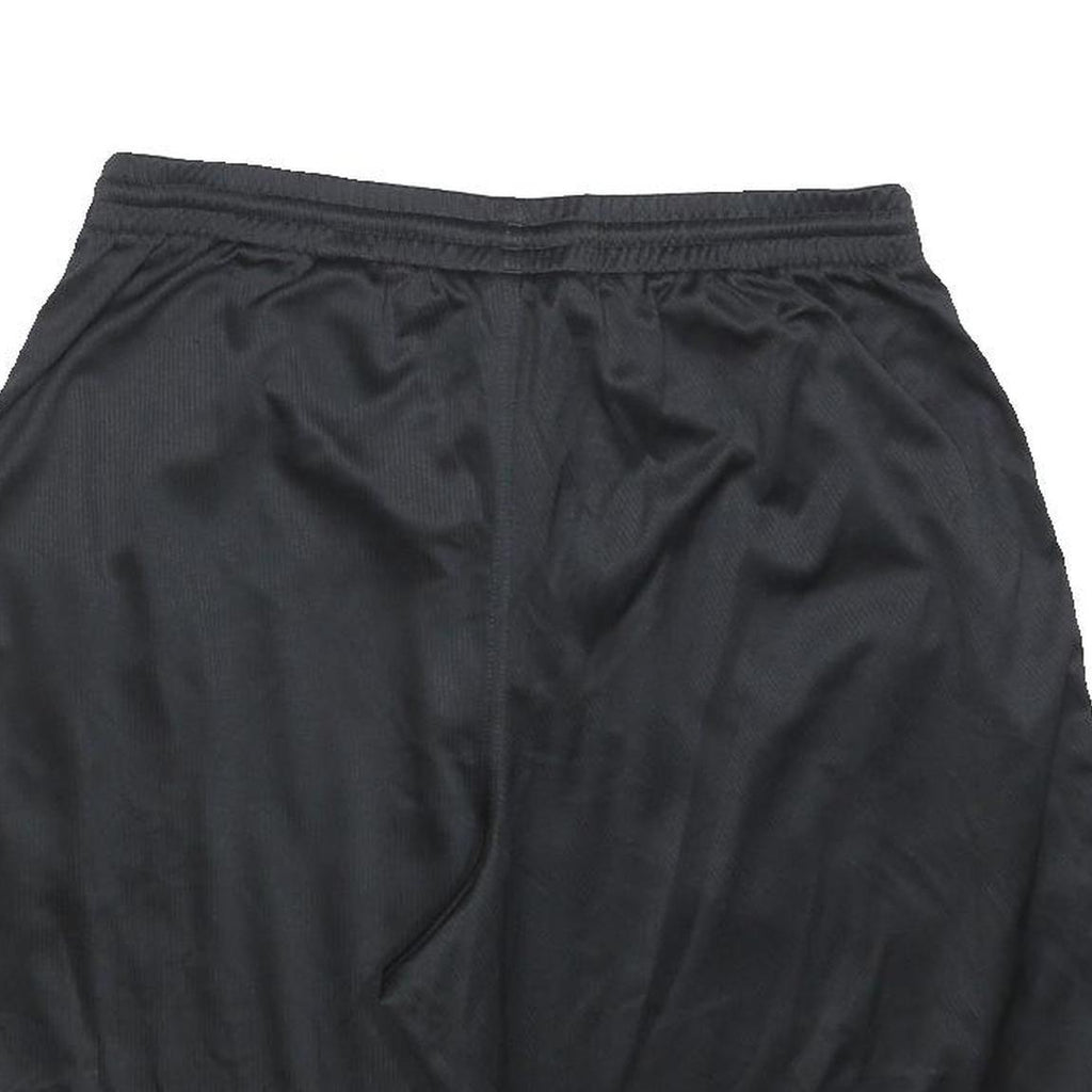 REEBOK Mens Shorts Black Sports Casual L W32 Elastic Waist Lightweight