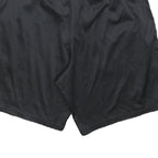 REEBOK Mens Shorts Black Sports Casual L W32 Elastic Waist Lightweight