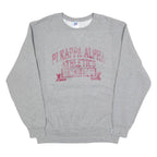 RUSSELL ATHLETIC Mens Grey Pi Kappa Alpha Athletics Crew Neck L Cotton Blend