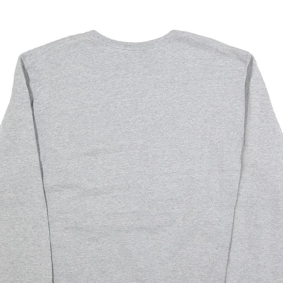 RUSSELL ATHLETIC Mens Grey Pi Kappa Alpha Athletics Crew Neck L Cotton Blend