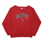 GENUINE Mens Red Ball State Crew Neck XL Cotton Blend Sweatshirt