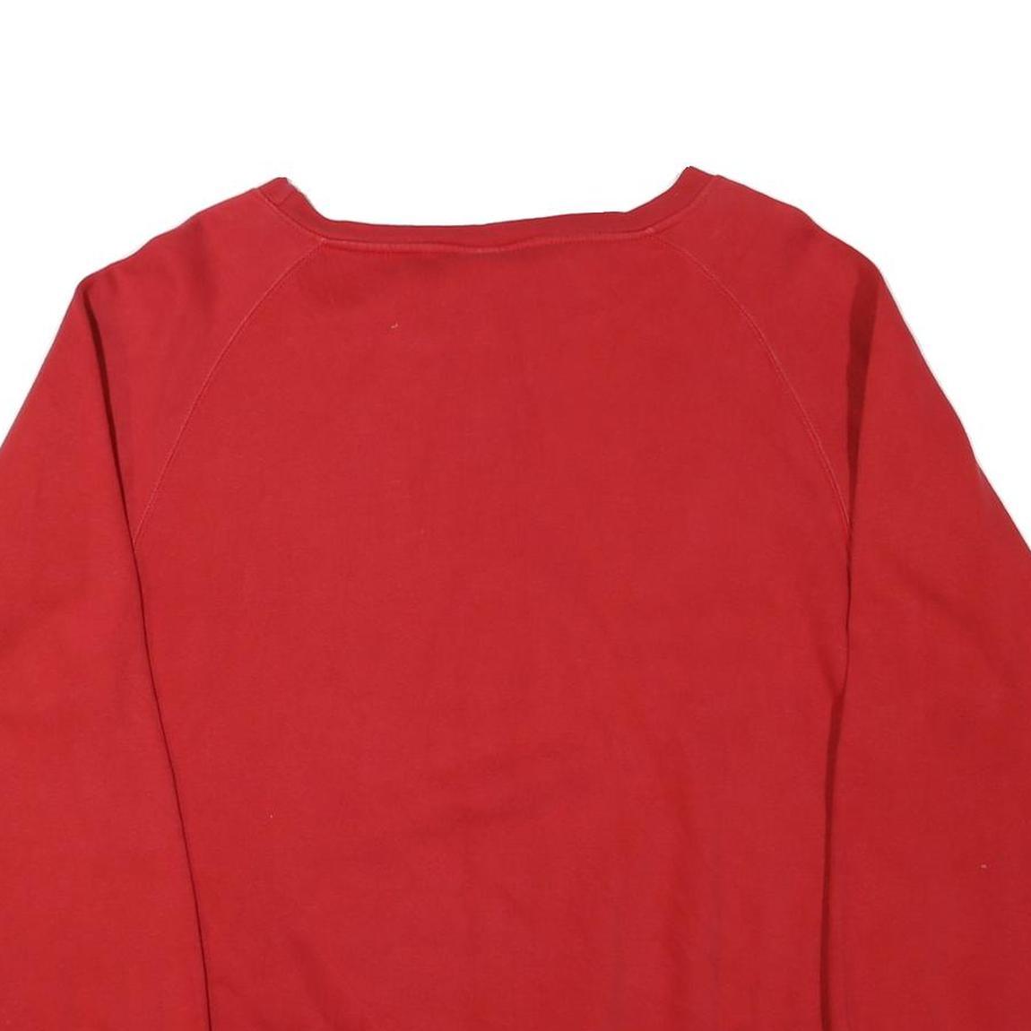GENUINE Mens Red Ball State Crew Neck XL Cotton Blend Sweatshirt