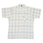 DINO CARINO Mens Shirt Blue Check L