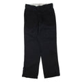 DICKIES Mens Trousers Black Regular Straight W29 L30