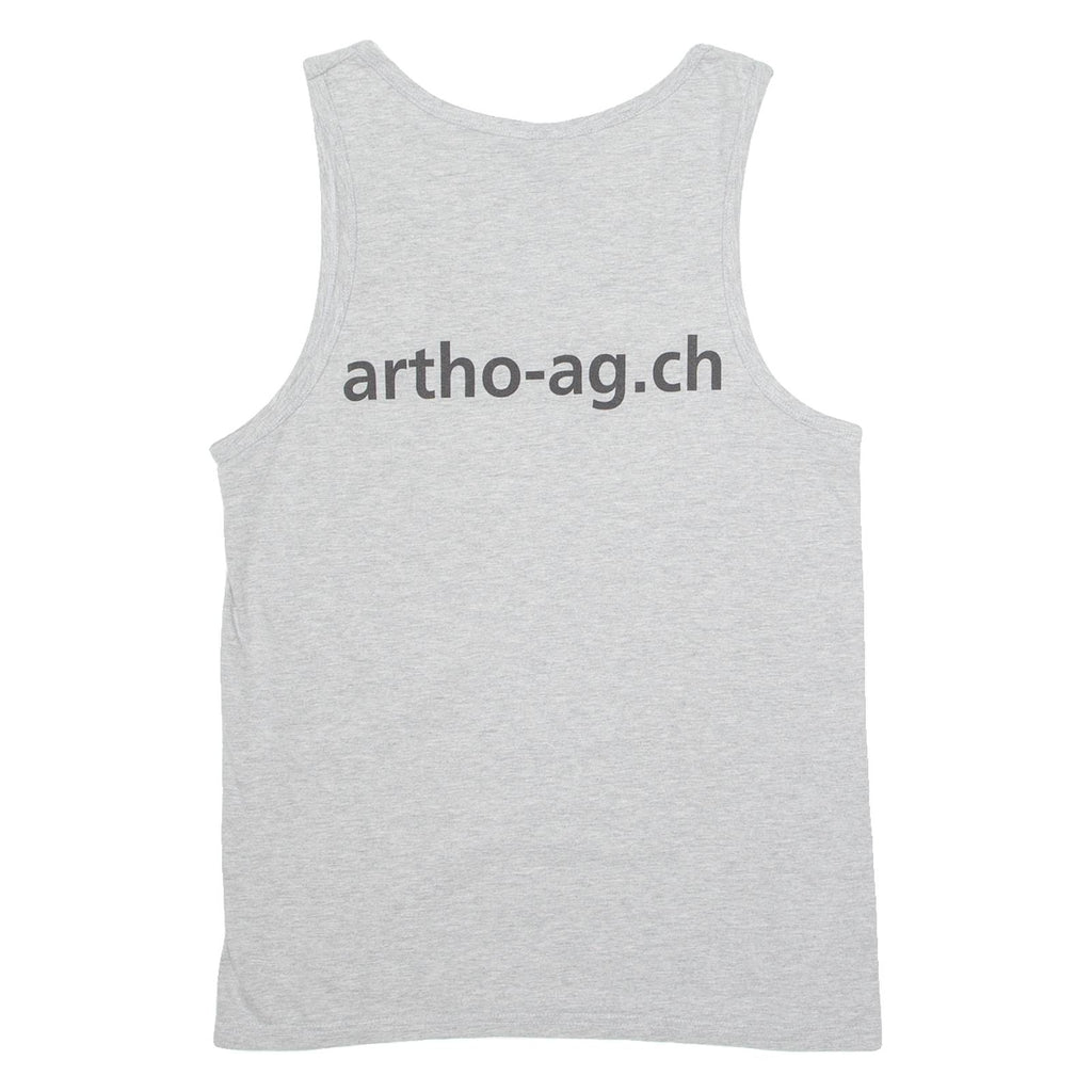 GILDAN Artho Mens Vest Grey Sleeveless M