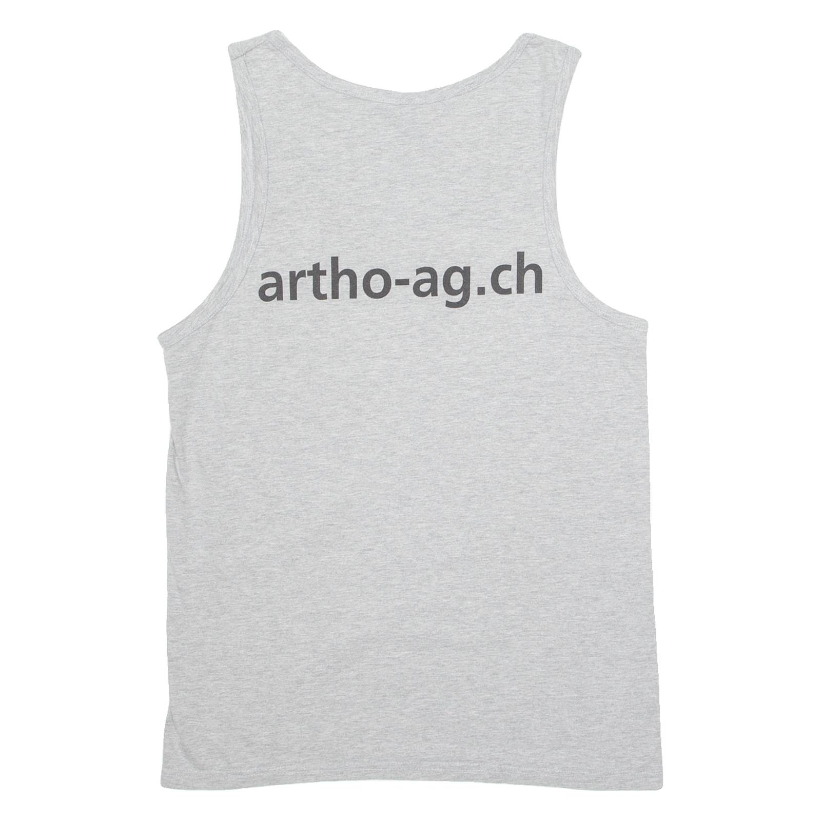 GILDAN Artho Mens Vest Grey Sleeveless M