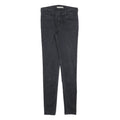 LEVI'S Womens 710 Jeans Black Slim Skinny Denim Dark W29 L32 Stretch Cotton