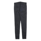 LEVI'S Womens 710 Jeans Black Slim Skinny Denim Dark W29 L32 Stretch Cotton
