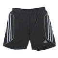 ADIDAS Mens Shorts Black Casual S W28 Polyester Sporty Lightweight