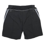 ADIDAS Mens Shorts Black Casual S W28 Polyester Sporty Lightweight