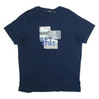 REGATTA Let's Get Out There Mens T-Shirt Blue L