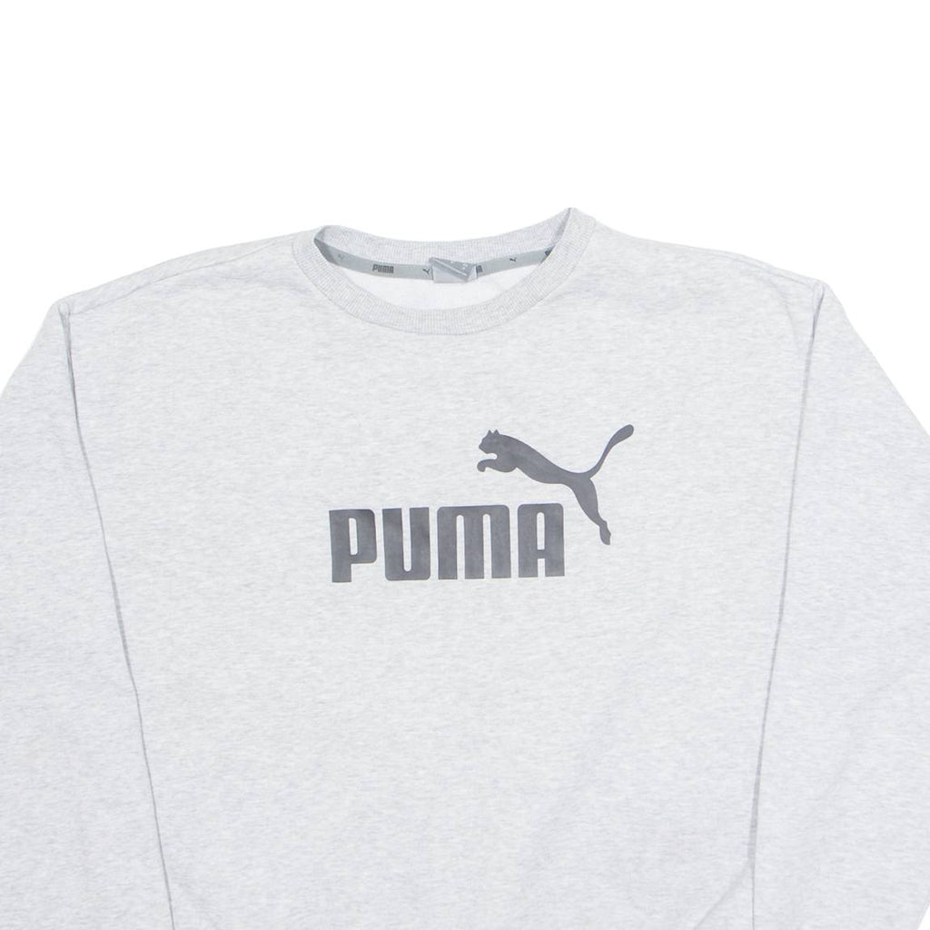 PUMA Mens Sweatshirt Grey S