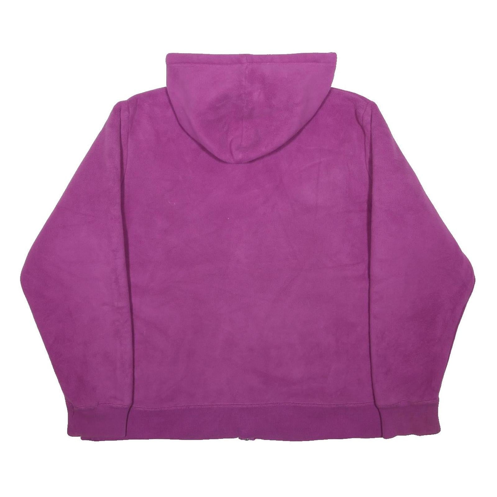 CARHARTT Fleece Lined Womens Purple Full Zip Hoodie XL Fleece Lined Workwear
