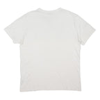 BOSS Mens White Classic T-Shirt M Short Sleeve Crew Neck Plain Cotton Blend