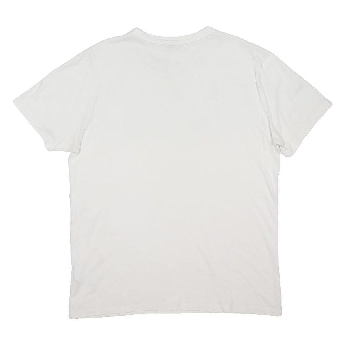 BOSS Mens White Classic T-Shirt M Short Sleeve Crew Neck Plain Cotton Blend