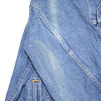 LEVI'S Mens Blue Denim Jacket M Cotton Blend Button Closure Classic Fit Casual
