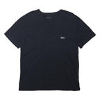 BOSS HUGO BOSS Mens Black L Cotton Blend T-Shirt Short Sleeve Crew Neck Classic