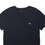 BOSS HUGO BOSS Mens Black L Cotton Blend T-Shirt Short Sleeve Crew Neck Classic