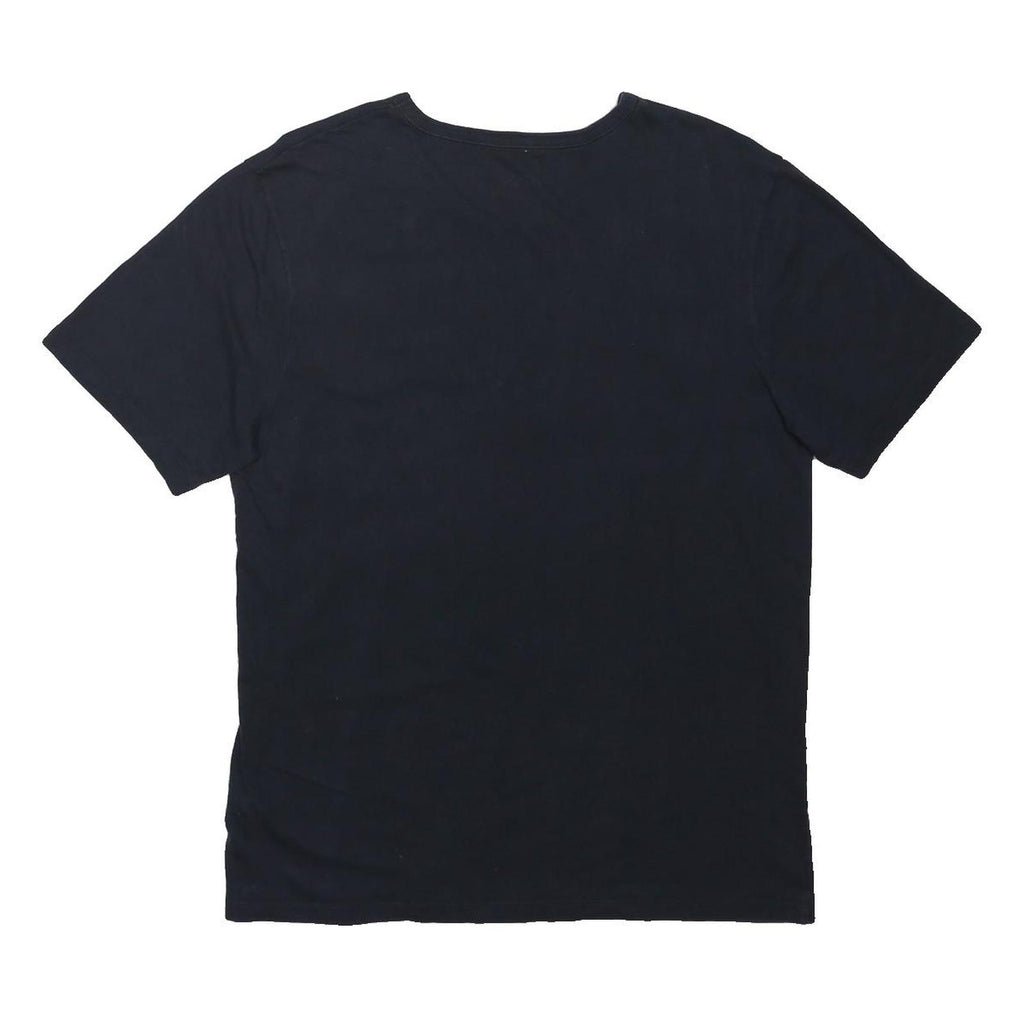 BOSS HUGO BOSS Mens Black L Cotton Blend T-Shirt Short Sleeve Crew Neck Classic