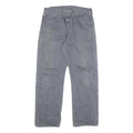LEVI'S 501 Mens Jeans Blue Regular Straight Denim W29 L27 Classic Button Closure